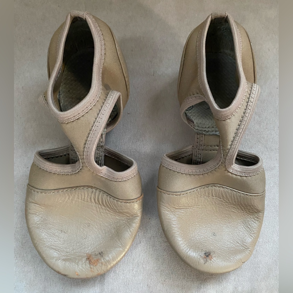 Capezio Pedini Femme Tan Leather Dance Shoes